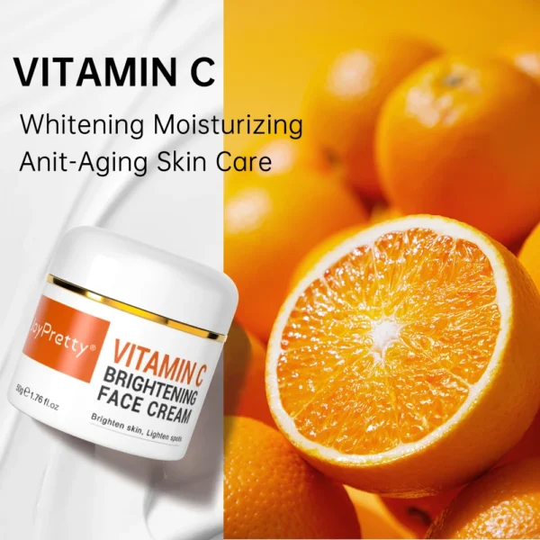 Joypretty Vitamin C Serum Skin Care Kit: Brightening, Anti-Wrinkle & Dark Circle Remover - Image 4