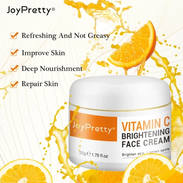 Joypretty Vitamin C Serum Skin Care Kit: Brightening, Anti-Wrinkle & Dark Circle Remover - Image 5